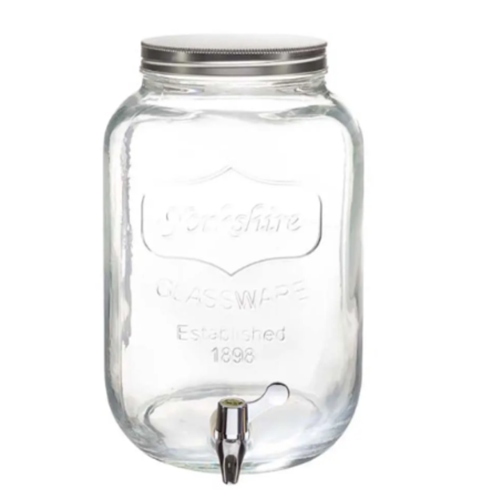 Frasco Vidro c/Torneira 5L MASK