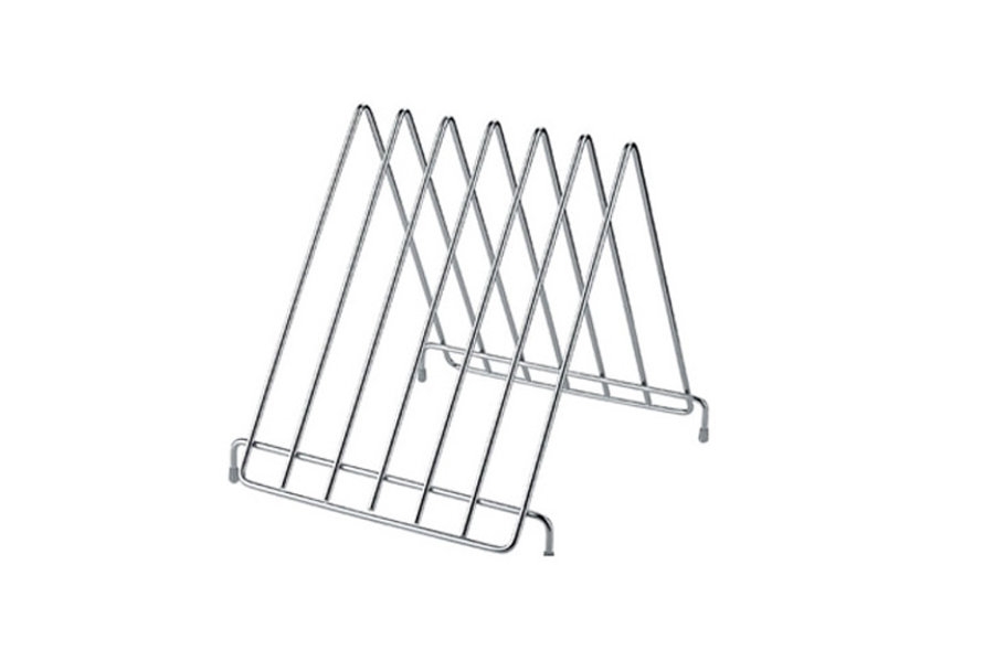 Suporte 6 T�buas Inox 27x33x25.5cm