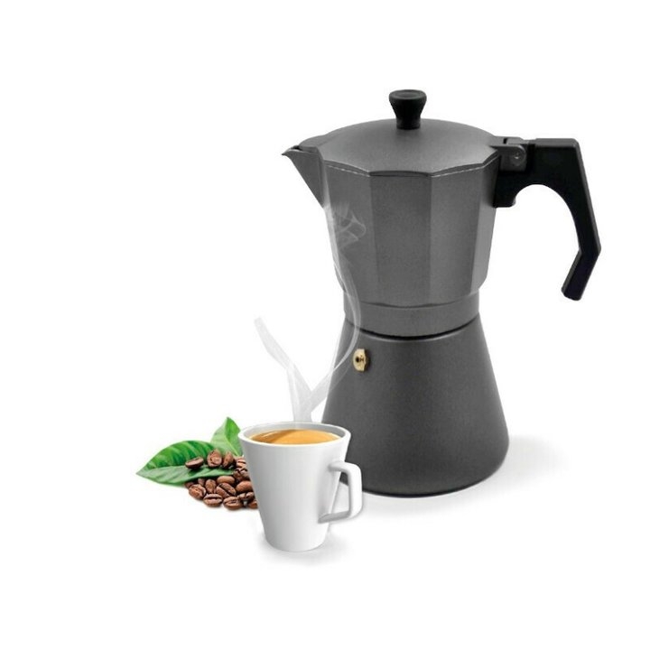 Cafeteira Expresso 3 Chavenas Aluminio BLAKI