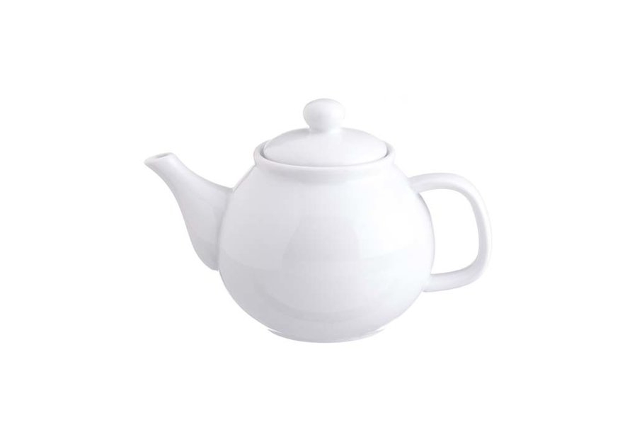 Bule Porcelana Redondo 60cl