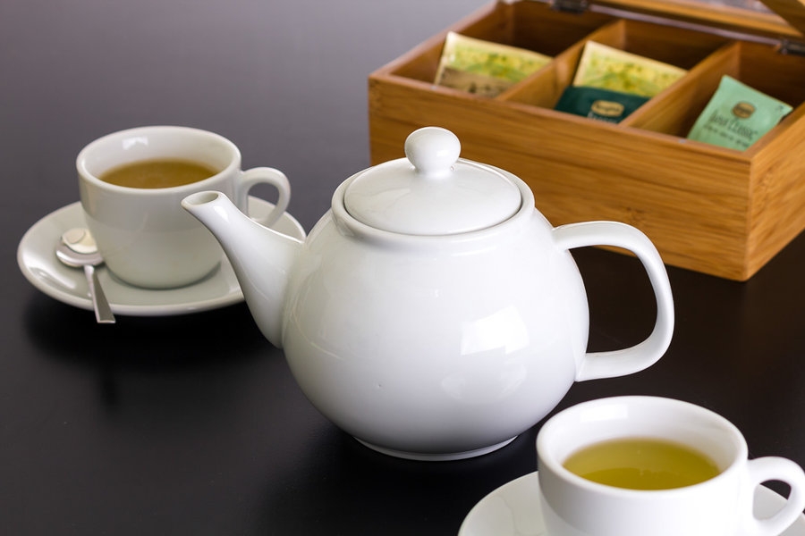 Bule Porcelana Redondo 60cl