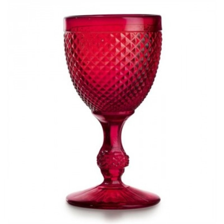 Calice Agua Bicos Vermelho