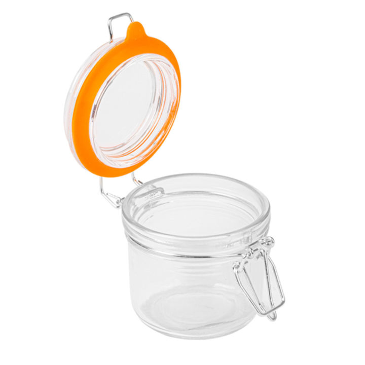 Frasco 20cl Vidro c/Fecho Clip