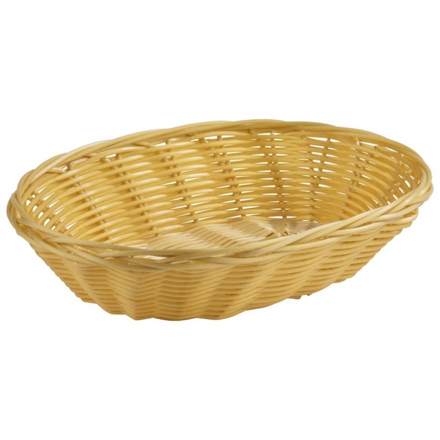 Cesto P�o Oval 23cm Plast.