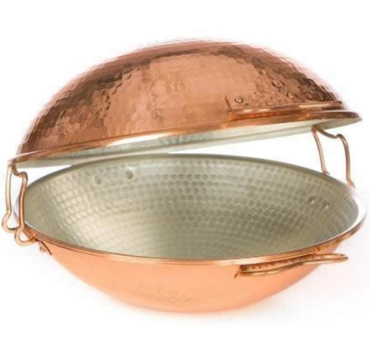 Cataplana Cobre Martelada 30cm