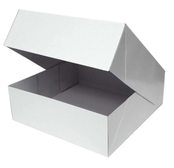 Caixa Cart�o p/Bolo 30x30x10cm (50Uni.)