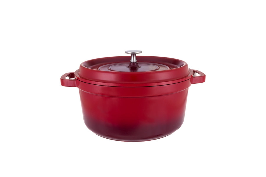 Ca�arola 24cm Alum. Fund. Anti.Ad. Verm.