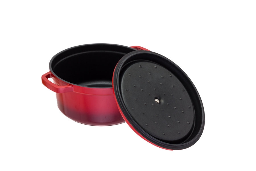 Ca�arola 24cm Alum. Fund. Anti.Ad. Verm.