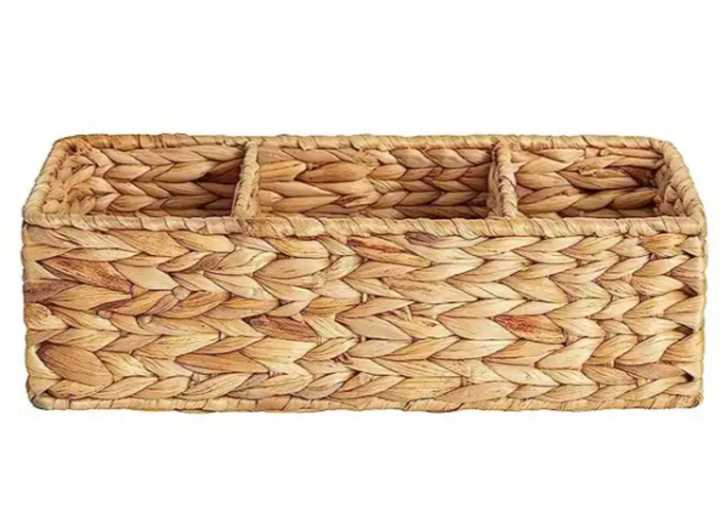 Cesto Retangular 3 Divisoes Verga