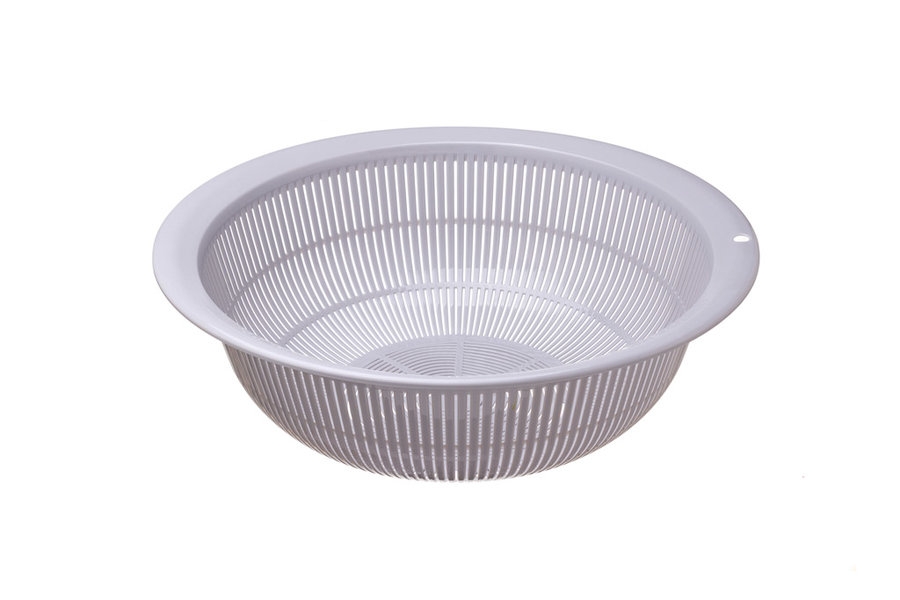 Escorredor Plast. 35cm Cinza