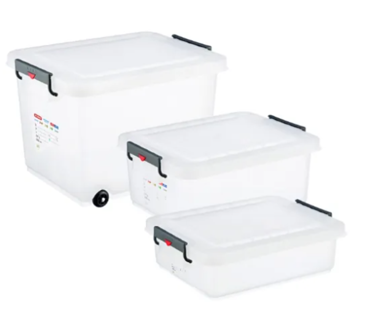 Caixa c/Tampa 40L 530x396x22.5cm Ref.1173