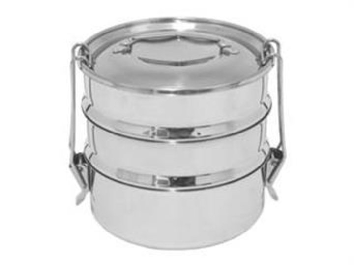 Porta Jantares Triplo 16cm s/Fundo Trmico