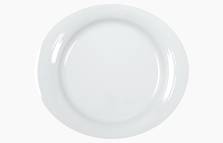 Prato Oval Duo 31x27cm