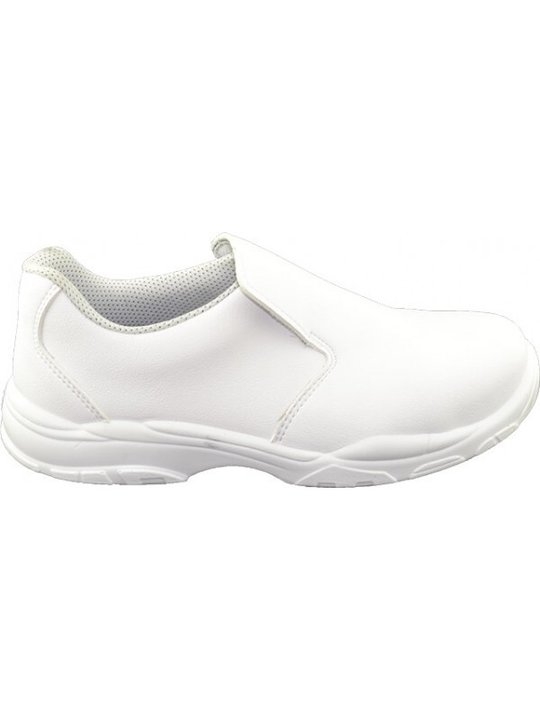 Sapato Pele S1 Vivo Azul Exena Branco
