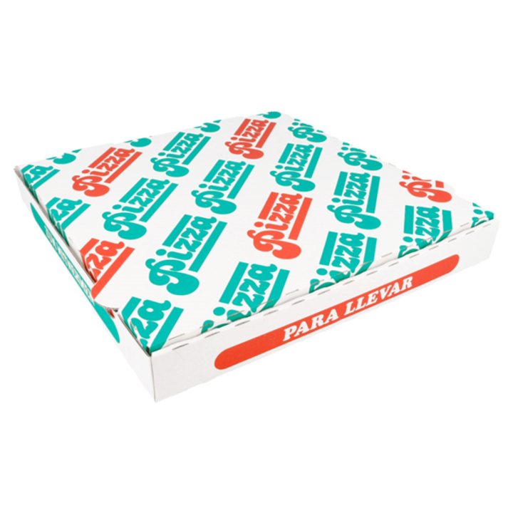 Caixa Pizza 29x29x3.5cm Micro Branca