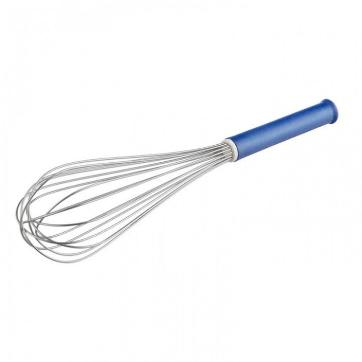 Vara Batedora Inox 30cm Cabo Azul BT9