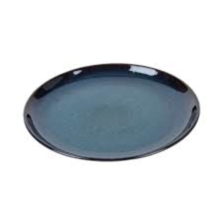 Prato Sobremesa 22cm Organic Azul