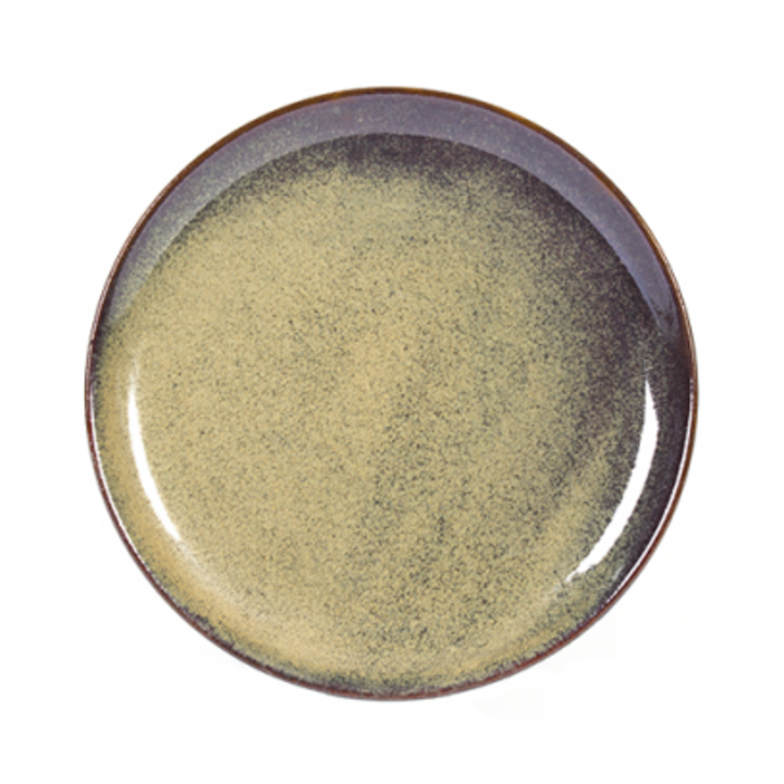 Prato Raso 27cm Organic Castanho