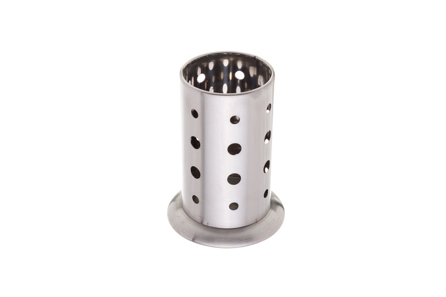 Porta Talher Inox Furado16.3x9cm