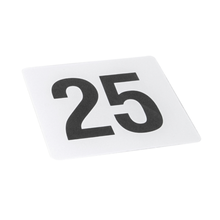 Numerador Mesa 1 a 25