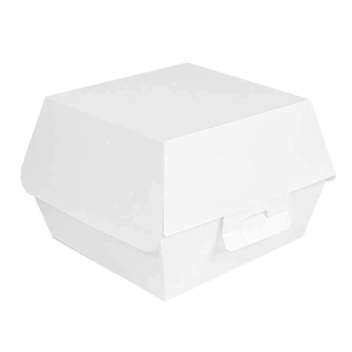 Caixa Hamburguer 12x12.5x9cm Branco