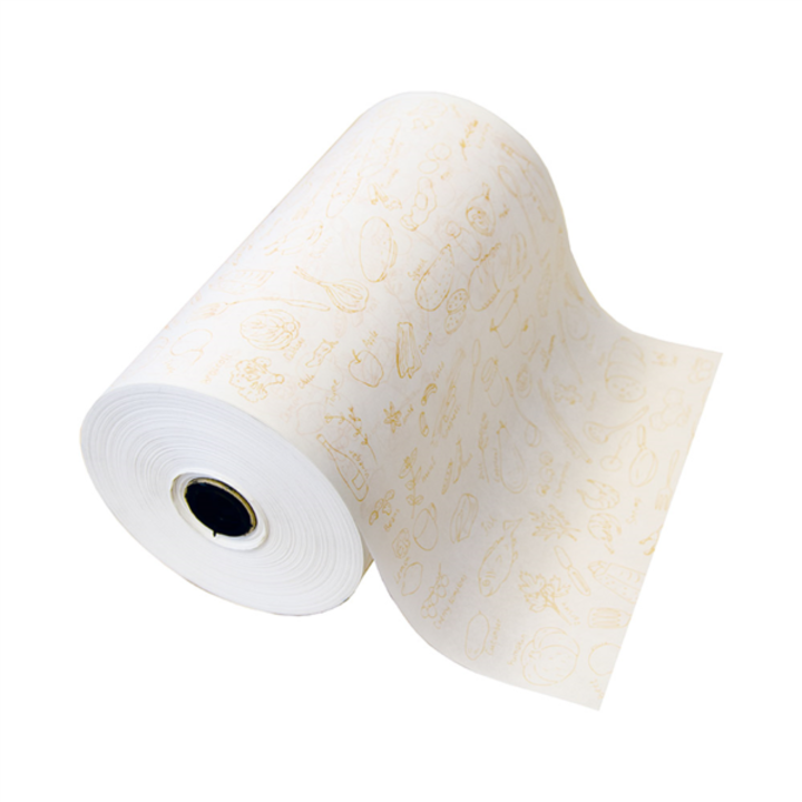 Papel Anti-Gordura 34x500M Branco 'DELI'