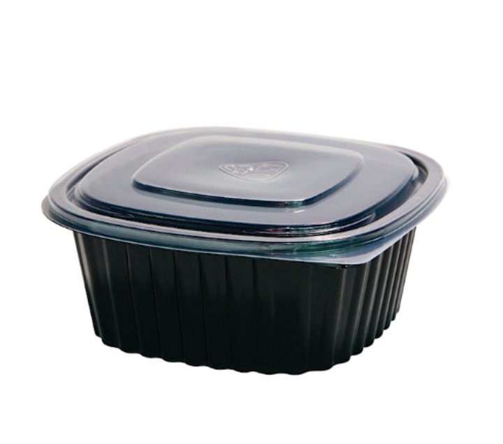 Caixa Quadrada Preta 750cc M-600