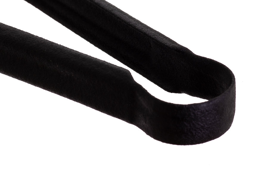 Pinca Jumbo Inox 30cm Rev. Plast. Preto
