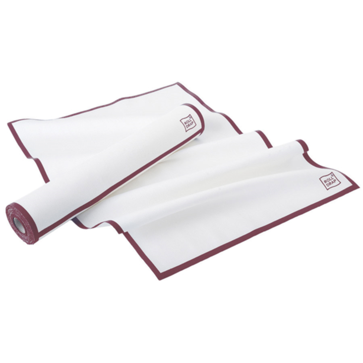 10 Panos Algod�o 40x64cm Vermelho Roll Drap