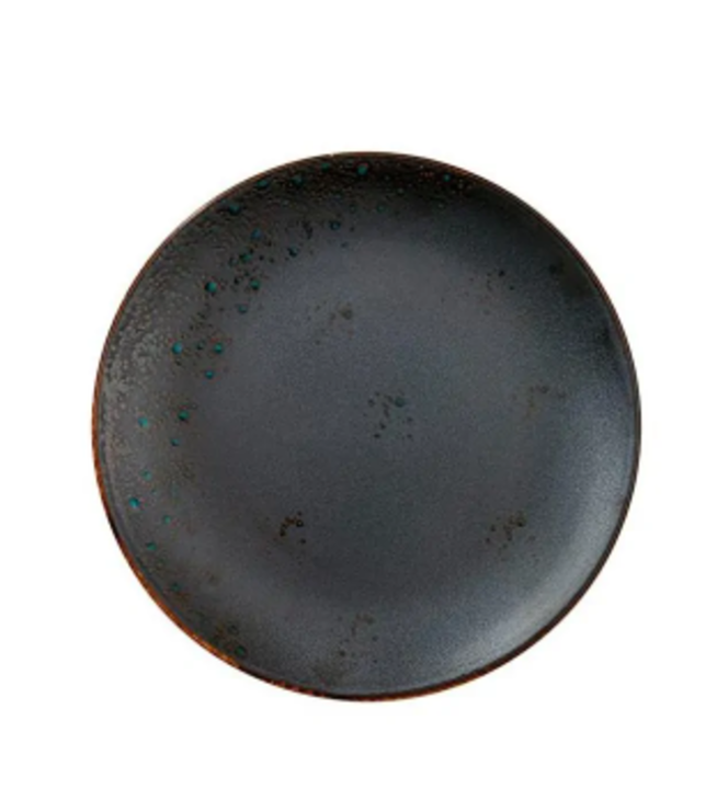 Prato Raso 32cm Oxidum Blue Qualitat