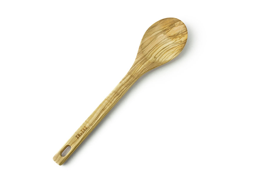 Colher 30cm Madeira Oliveira