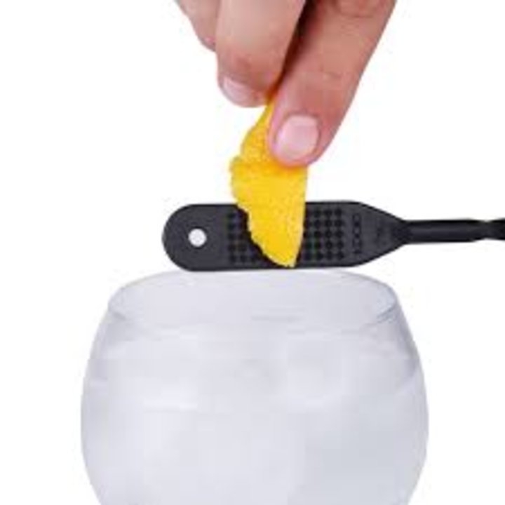 Colher Cocktail c/Raspador Plast. KOALA