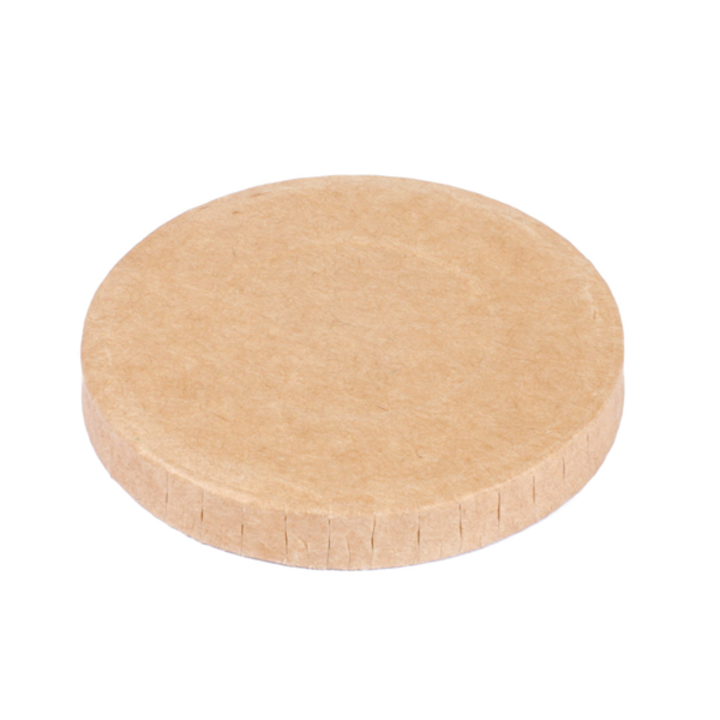 Tampa Cartao p/Copo 90ml Kraft