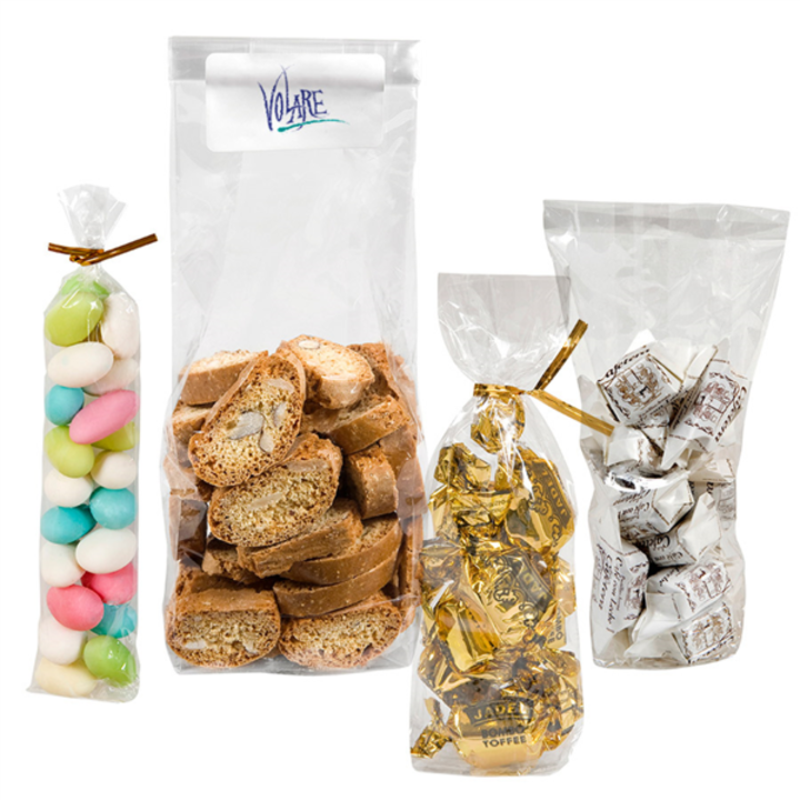 Saco Neutro 21x9.5cm Celofan Transparente