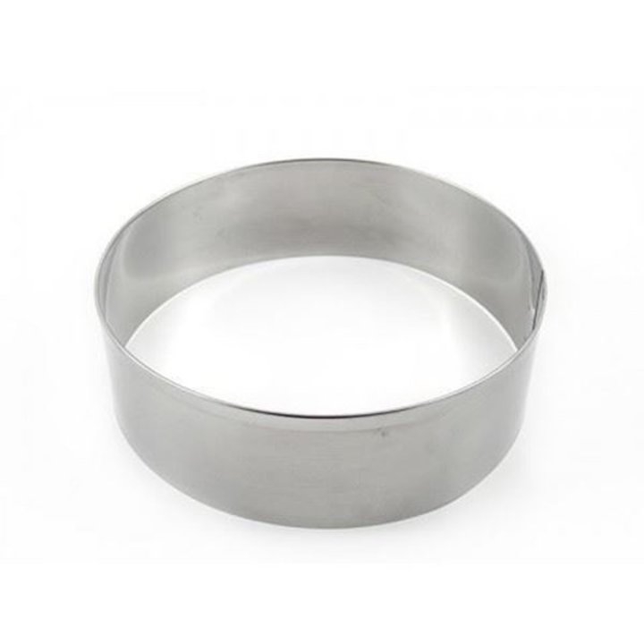 Aro Redondo Inox 9x4cm