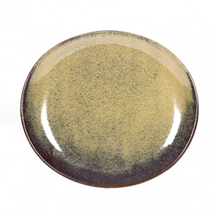 Prato Oval 29.5cm Organic Castanho