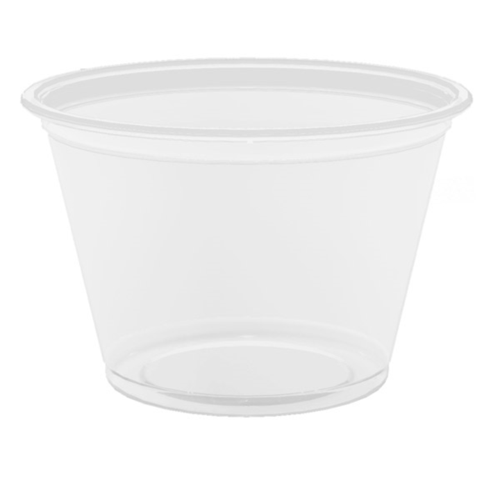 Copo p/Molhos 75ml Transp. (125)