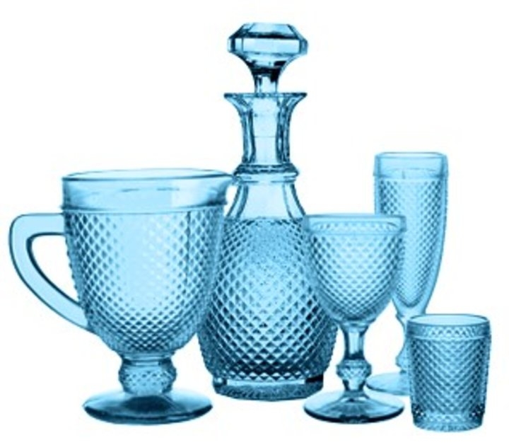 Calice �gua Bicos Azul