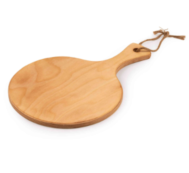 Tabua Madeira Tapas Raquete 35x47cm