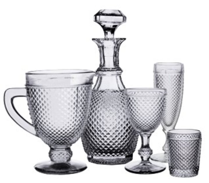 Copo Baixo Bicos 28cl Cinza