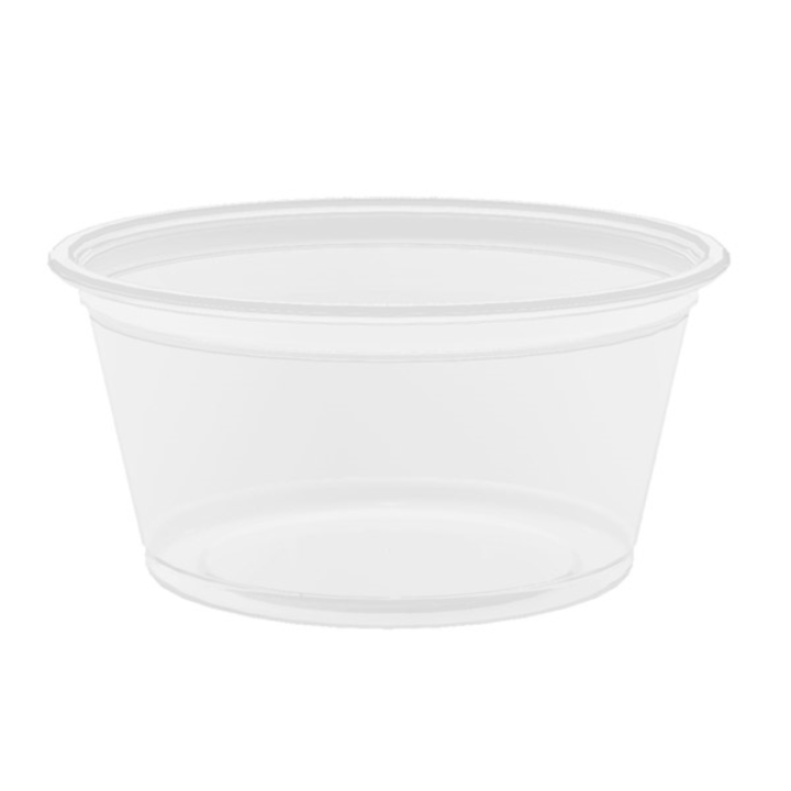 Copo p/Molhos 60ml Transp. (125)