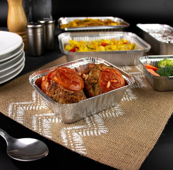 Caixa Aluminio Quadrada c/Tampa BR500ml