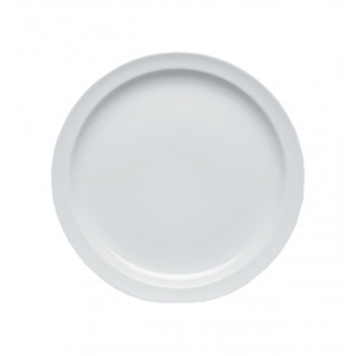 Prato Raso 28cm Europa Branco 