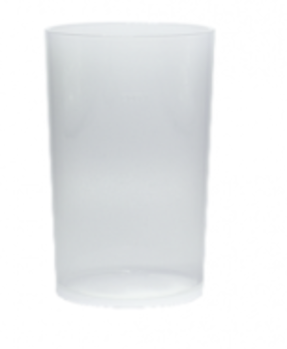Copo Tubo Plastico 20cl Reutilizavel