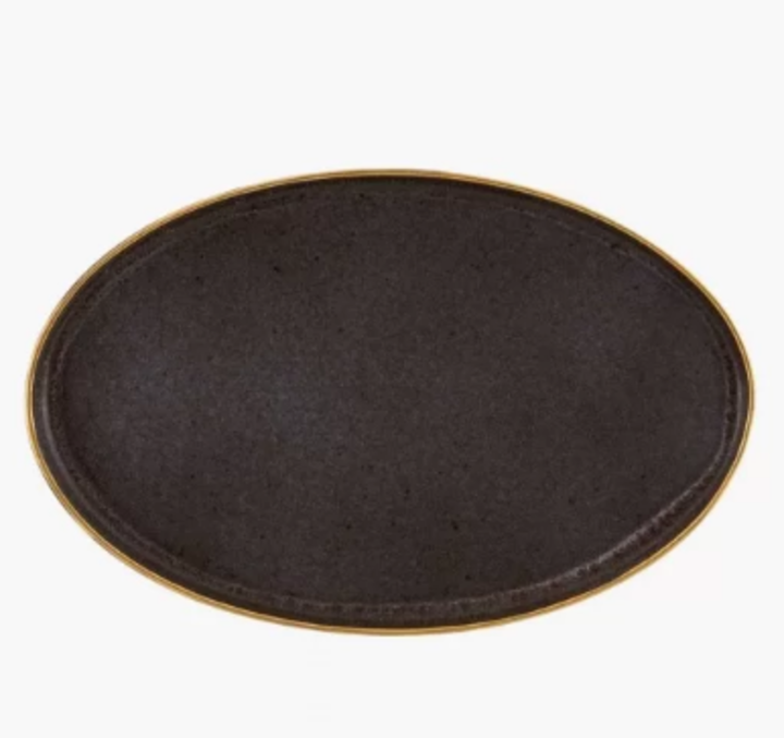 Travessa Oval 41cm GOLD-STONE