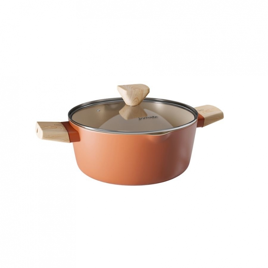 Cacarola 24cm NATURIT-TERRACOTA