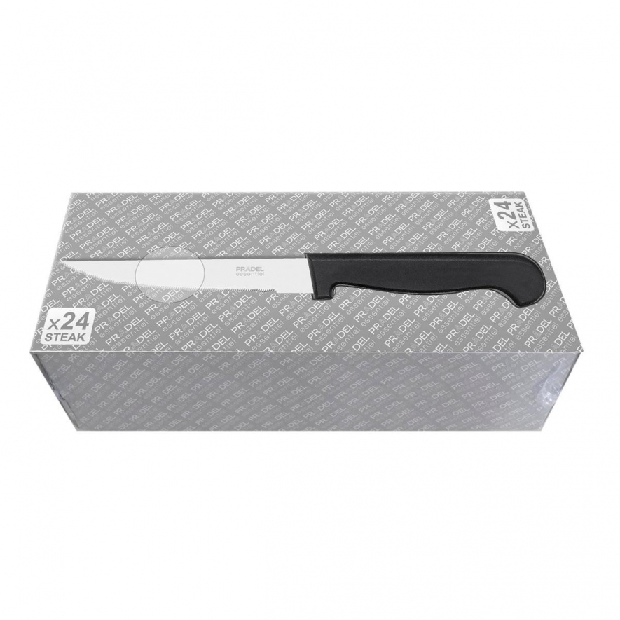 Faca c/Serrilha 21cm Steak PP