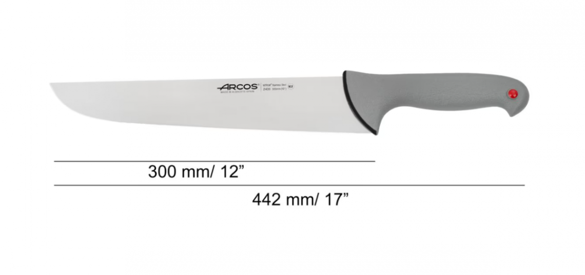 Faca Cozinheiro 30cm Colour Prof