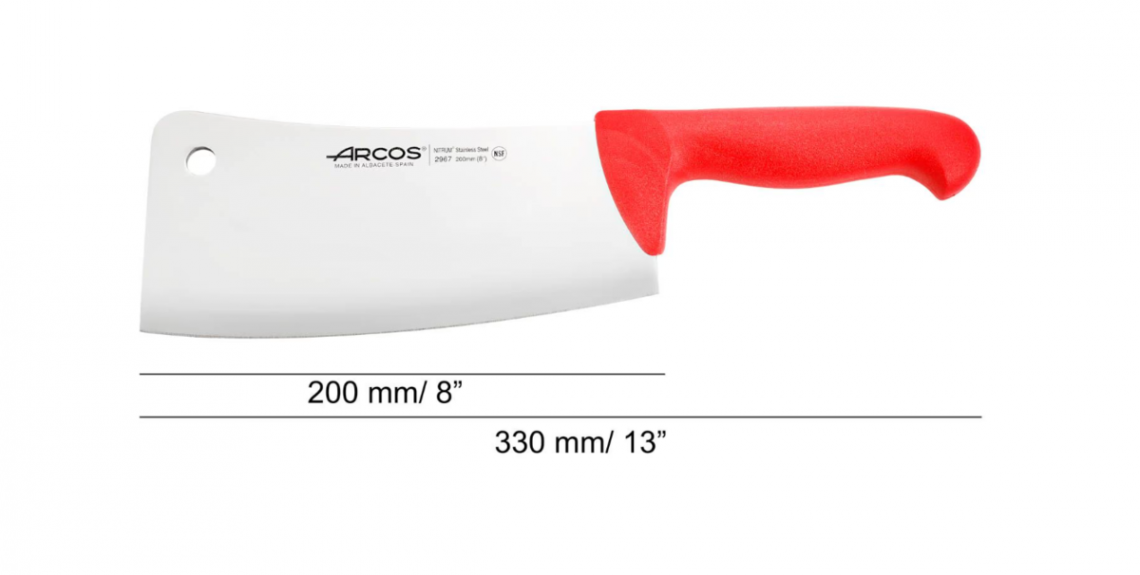 Cutelo Retangular 20cm