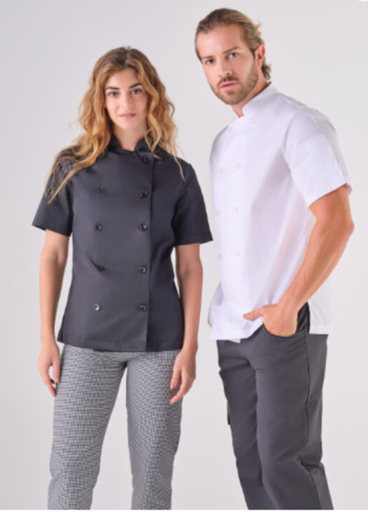 Jaleca Senhora m/Curta Branco TULOMA